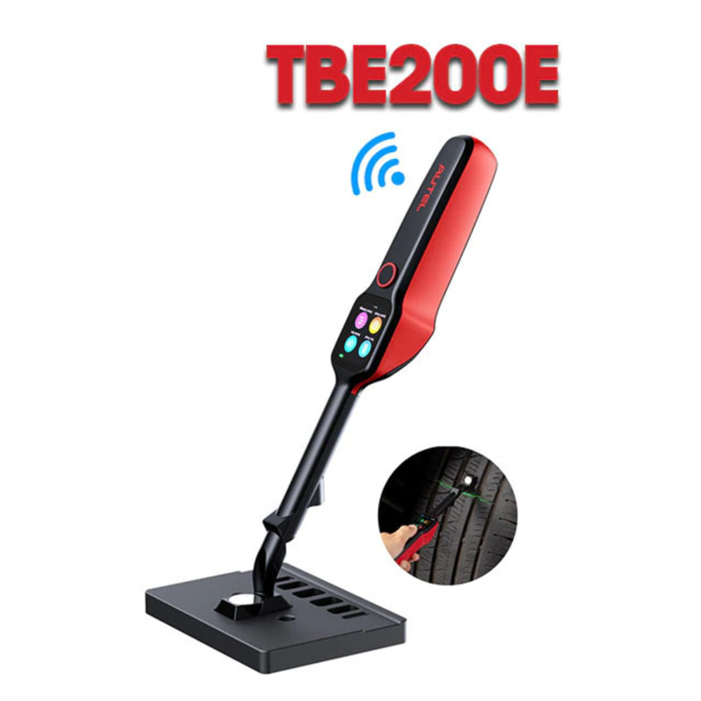 Autel MaxiTPMS TBE200E Tire Brake Examiner 2022 Newest Laser Tire Tread Depth Brake Disc Wear 2in1 Tester Work with ITS600E