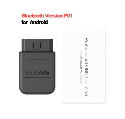 EDIAG P01 V1.5 ELM327 Bluetooth PIC18f25k80 Chip 4MHz Diagnostic Scanner Elm 327 OBD2 Android Torque Pro ICAR2