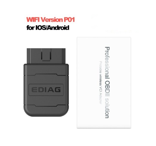 EDIAG P01 V1.5 ELM327 WIFI PIC18f25k80 Chip 4MHz Diagnostic Scanner Elm 327 OBD2 Android/IOS Torque Pro ICAR2