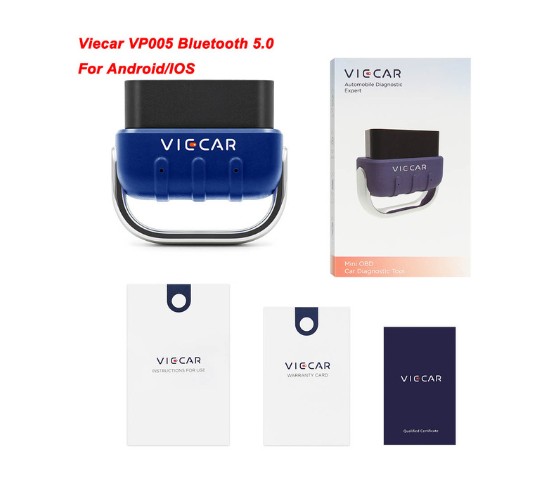 Viecar VP005 ELM327 Bluetooth V5.0 OBD2 Car Diagnostic Tool OBD II Scanner Auto Diagnostic Tool