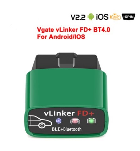 Vgate vLinker FD+ ELM327 FORScan For Ford Bluetooth-4.0 OBD2 Car Diagnostic Auto Tool OBD 2 Scanner J2534 PK ELM 327 V15