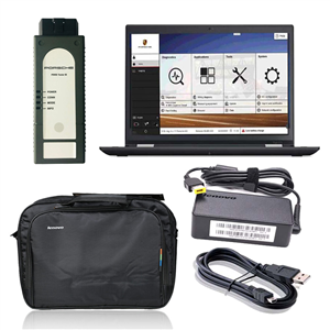 Porsche Piwis 3 Diagnostic Tool Piwis III V43.300.022 + V38.250.000 Software With Lenovo Yoga12 I5 8G 5300U Laptop