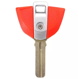 BMW Chip General Motorcycle Key Shell (Red)