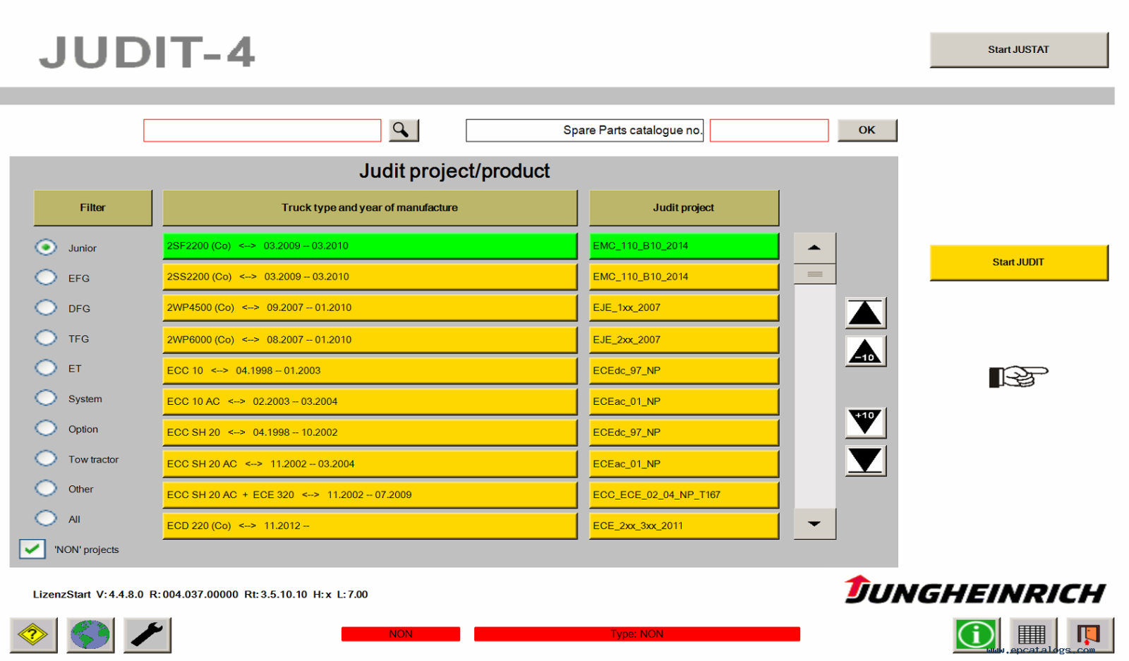 Jungheinrich JETI Judit V4.37.007 Diagnostic Software 2024.02