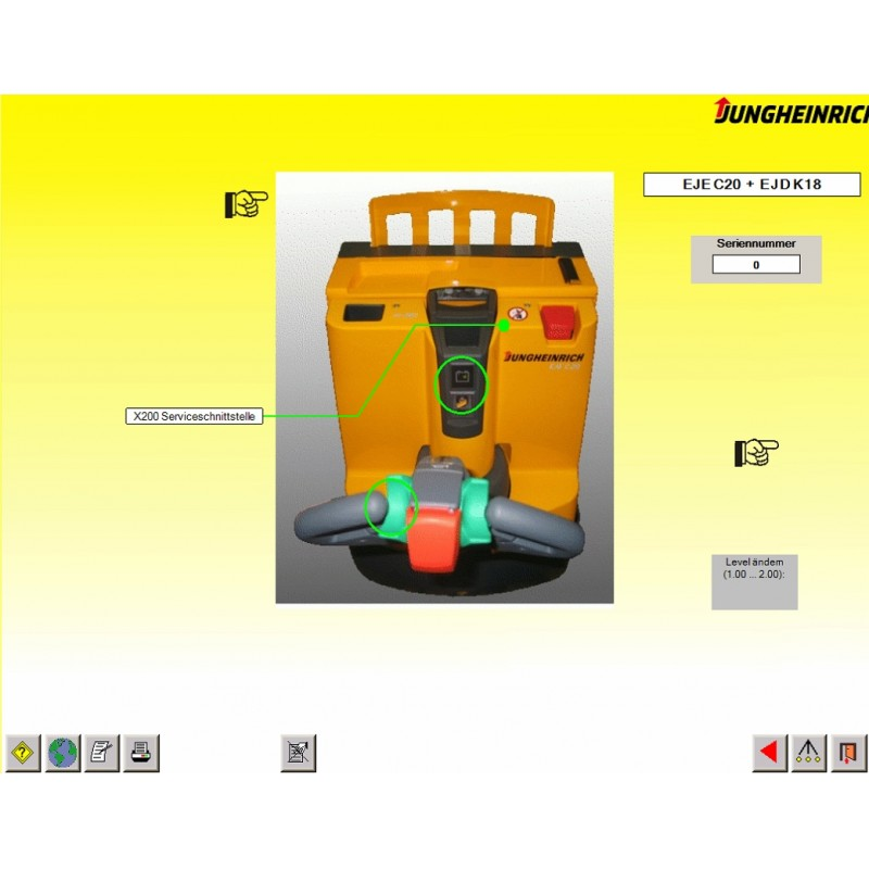 Jungheinrich JETI Judit ForkLift v4.36 008 08.2022 Diagnostic Software