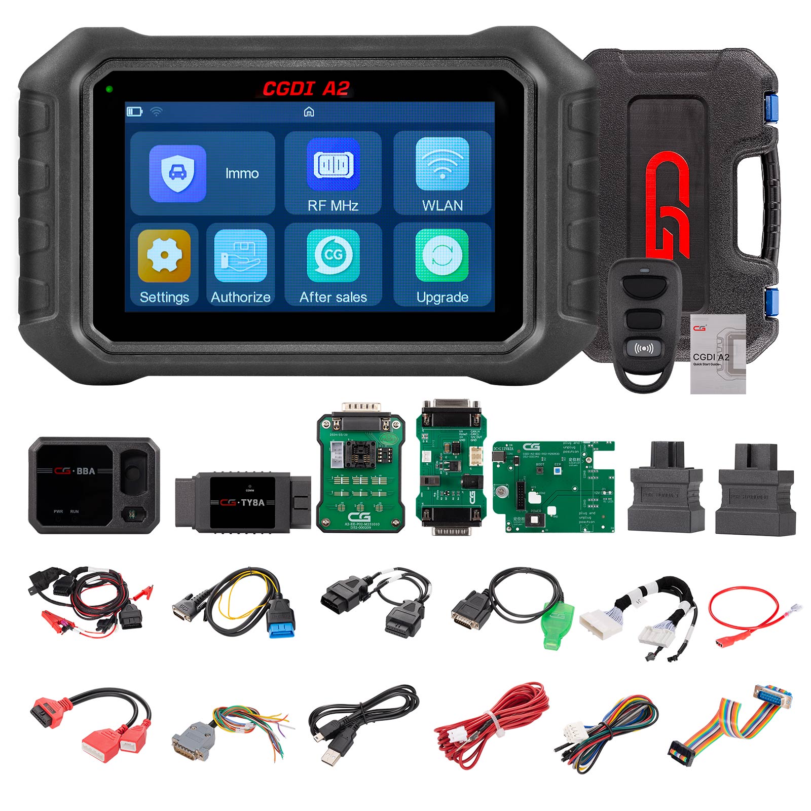 CGDI A2 Key Programmer with BMW and Benz Authorization for BMW BDC2 Key Programming / EIS/ Password Calculation/ Read and Write Key/ Generate Key File