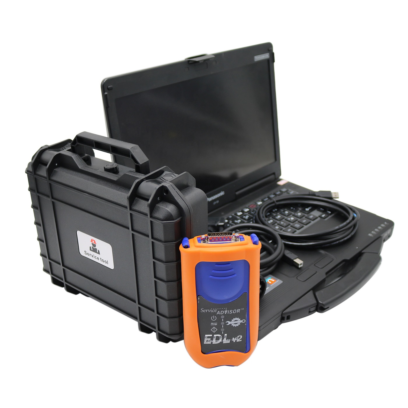 John Deere Service Advisor EDL V2 Electronic Diagnostic Tool Plus Panasonic CF53 Laptop With V5.3.225 AG+ CF Software