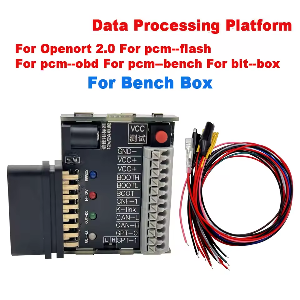 Data Processing Platform For Bench Box For Openort 2.0 For Pcmflash For Pcmobd For Pcmbench For Bitbox For KT FLASH
