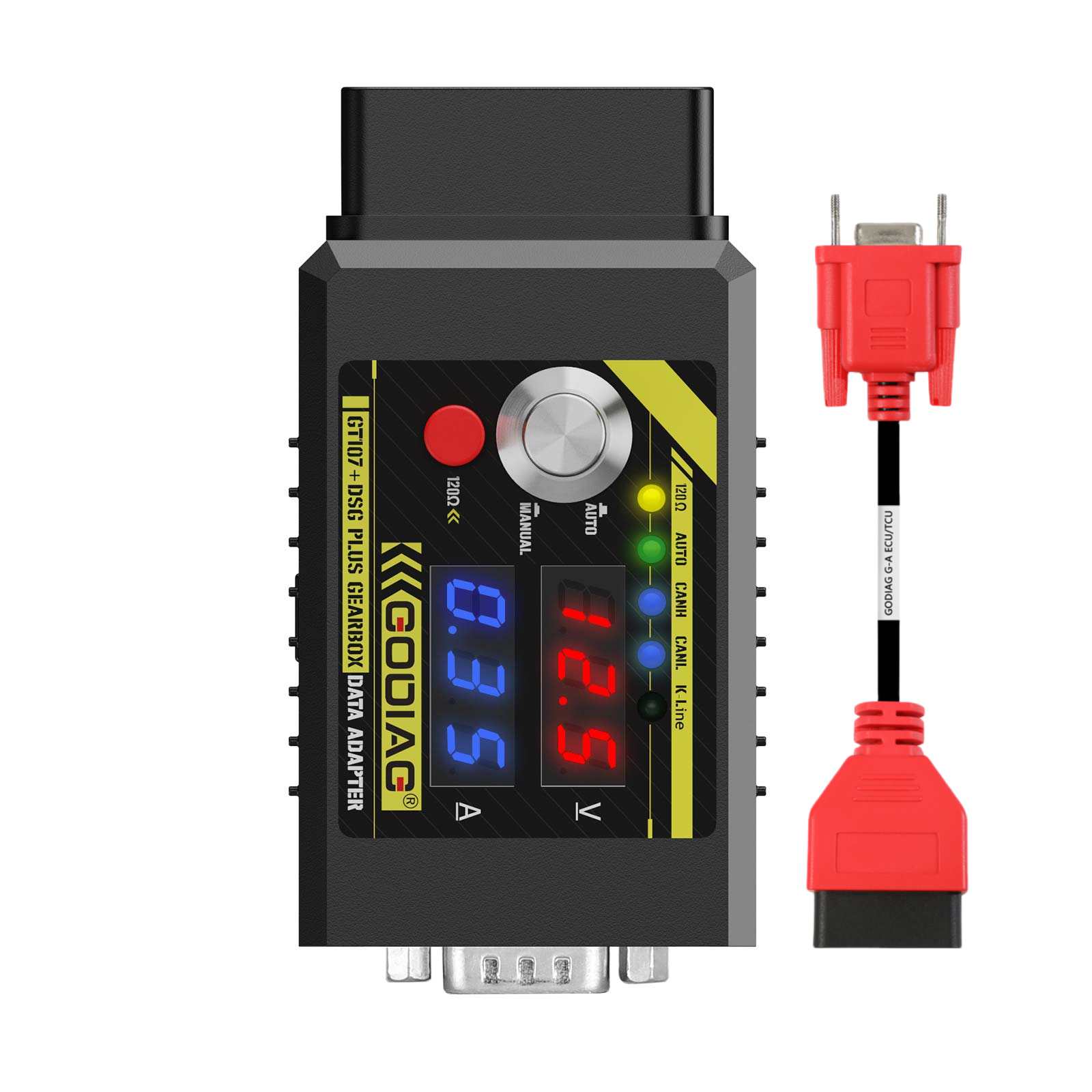 GODIAG GT107+ DSG Plus Gearbox Data Adapter with GODIAG G-A ECU/TCU Cable Work with AUTEL IM508 IM608 Series to Read & Write Gearbox Data DQ250, DQ200