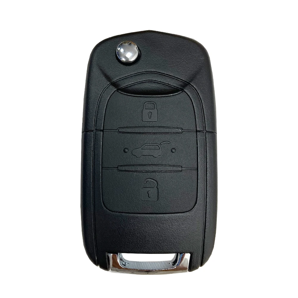 Flip Smart Remote Key Shell 3 Button for  2020-2023 Chevrolet Captiva