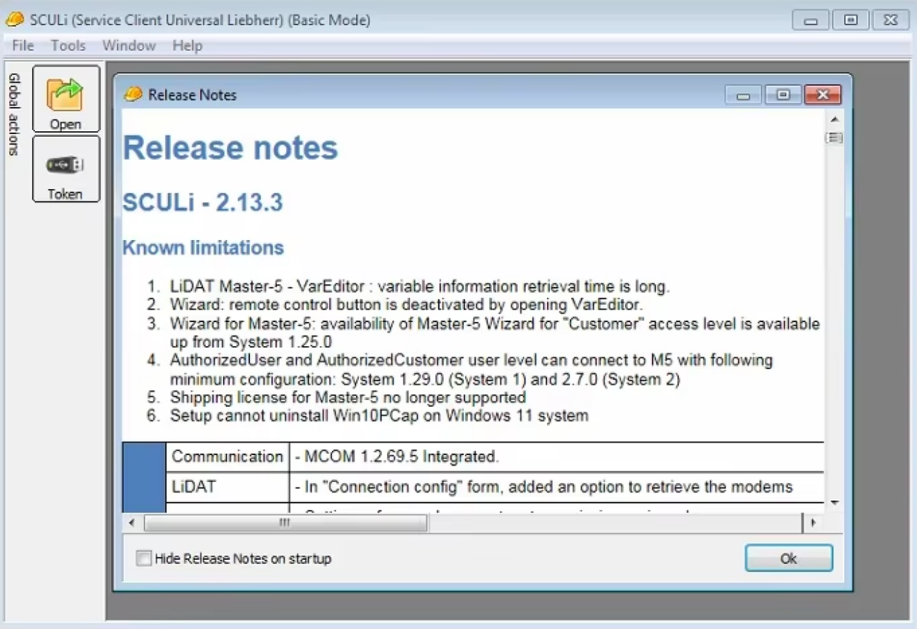 2023 Liebherr Sculi Diagnostic Software 2.13.3 ( Sculi Lindiag Dcdesk Cep12 ) +USB Dongle
