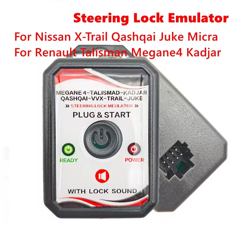 ESL ELV Steering Lock Emulator for Nissan X-Trail Qashqai Juke Micra for Renault Talisman Megane4 Kadjar Megane Plug Play
