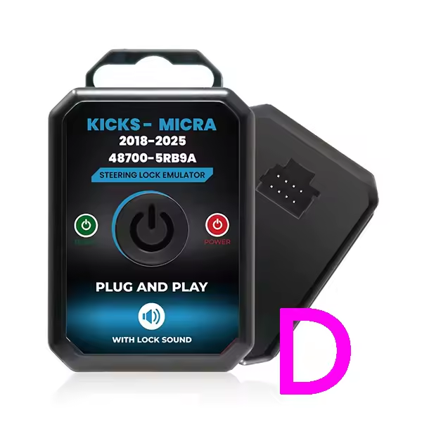 Steering Lock And IMMO Emulator For Nissan KICKS-MICRA 2018-2025 48700-5RB9A