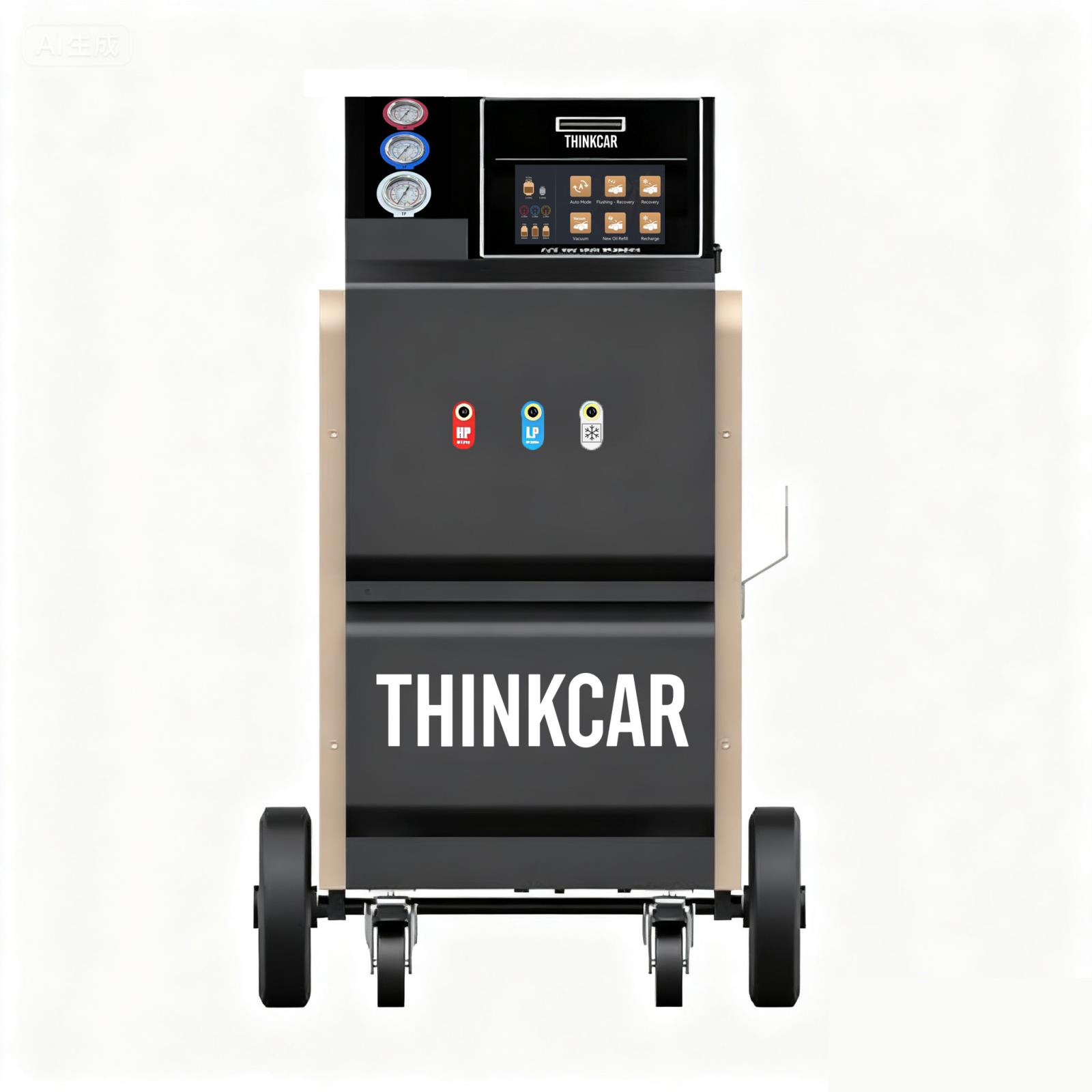 THINKCAR AC100 PRO R134a R1234YF Car A/C Refrigerant Air Conditioning Filling Recovery Cooling Recycling Machine