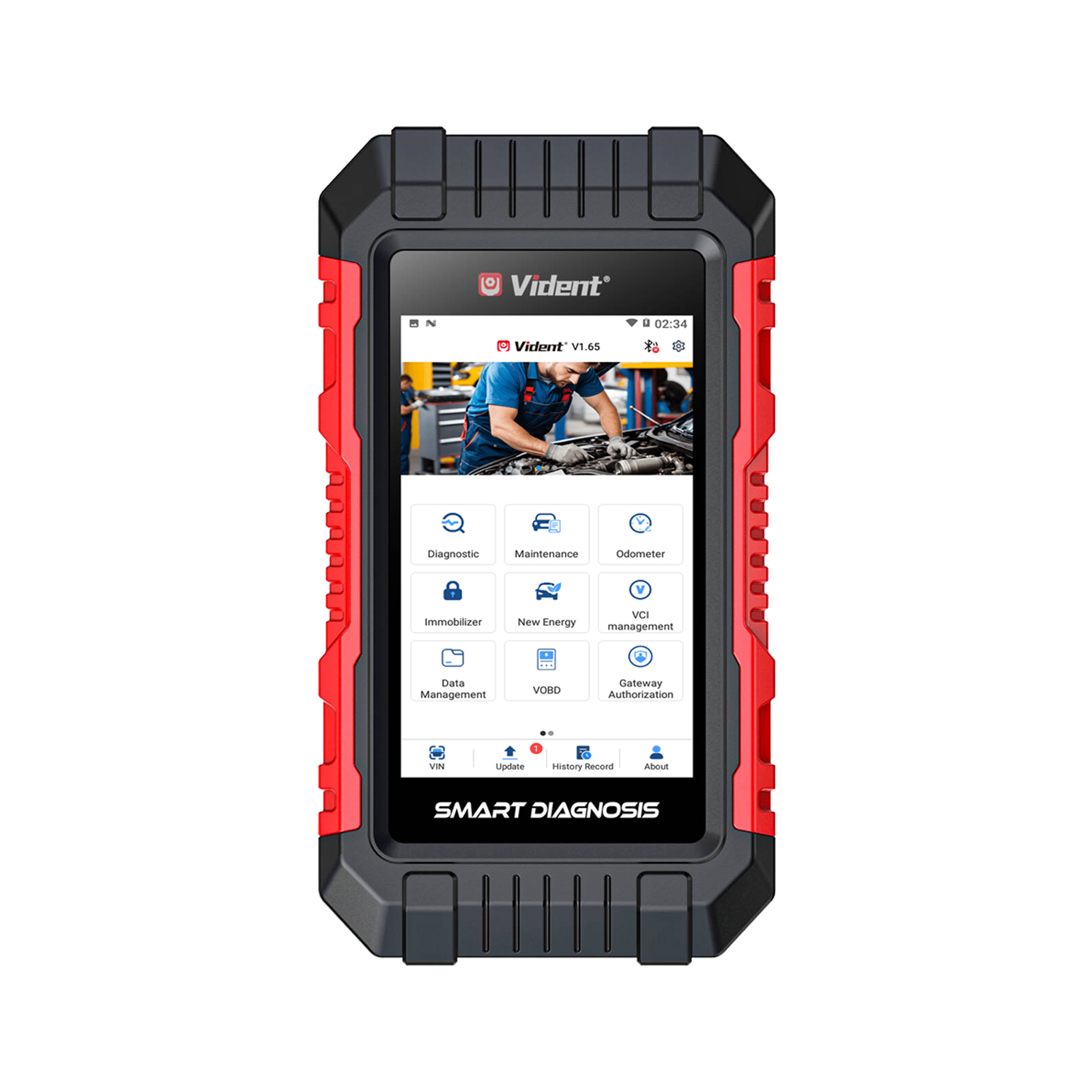 VIDENT G5 Pro Supports 13 Special Functions, CAN FD, DoIP Protocols, Automatic VIN Identification, Bluettooth & WIFI, Lifetime Free Update