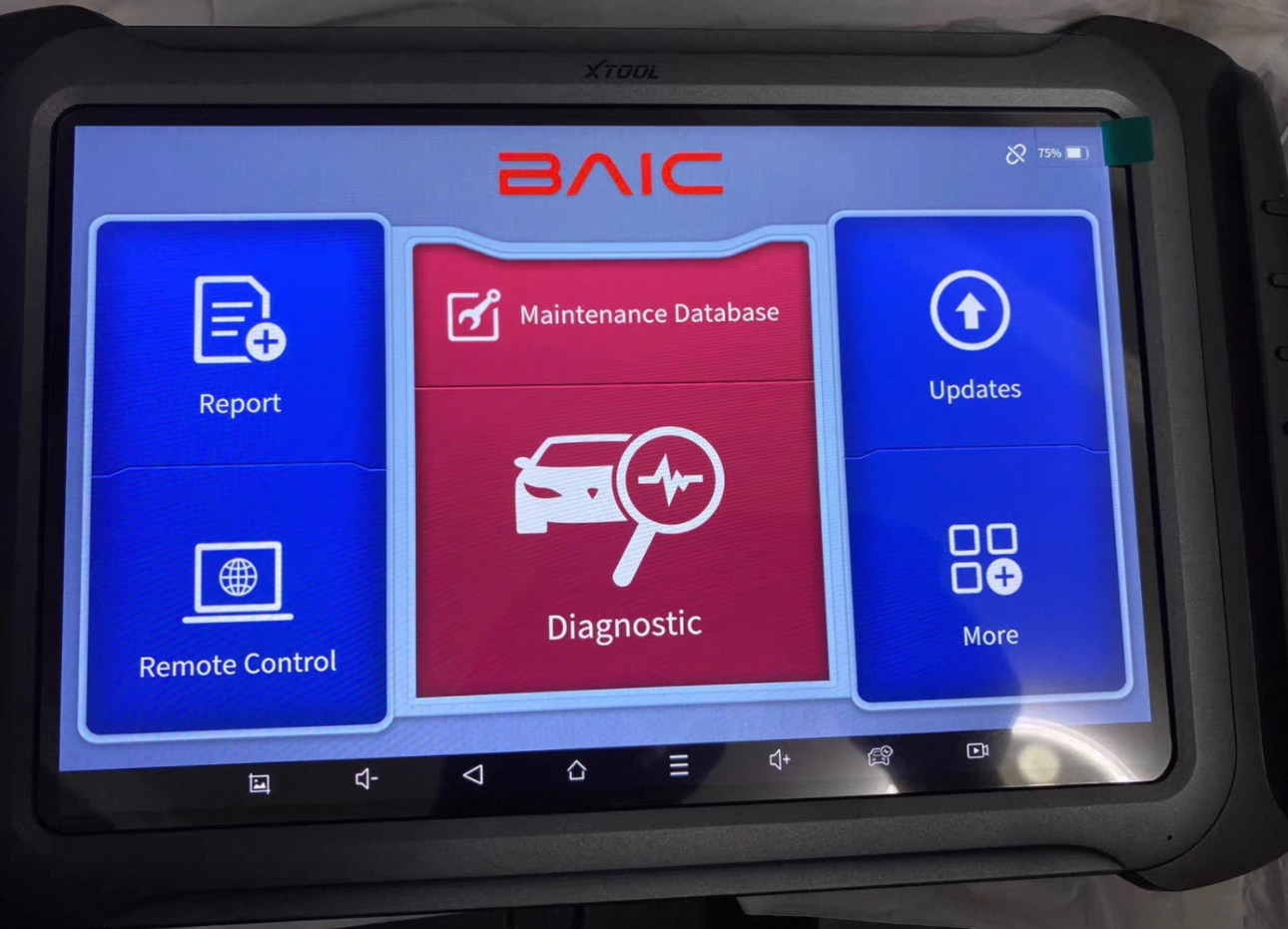 Original BAIC Car Diagnostic Scanner TDS900 PRO Support Online ECU Programming Key Matching for BAIC New Energy EV and Gasoline Vehicles With Offical online account