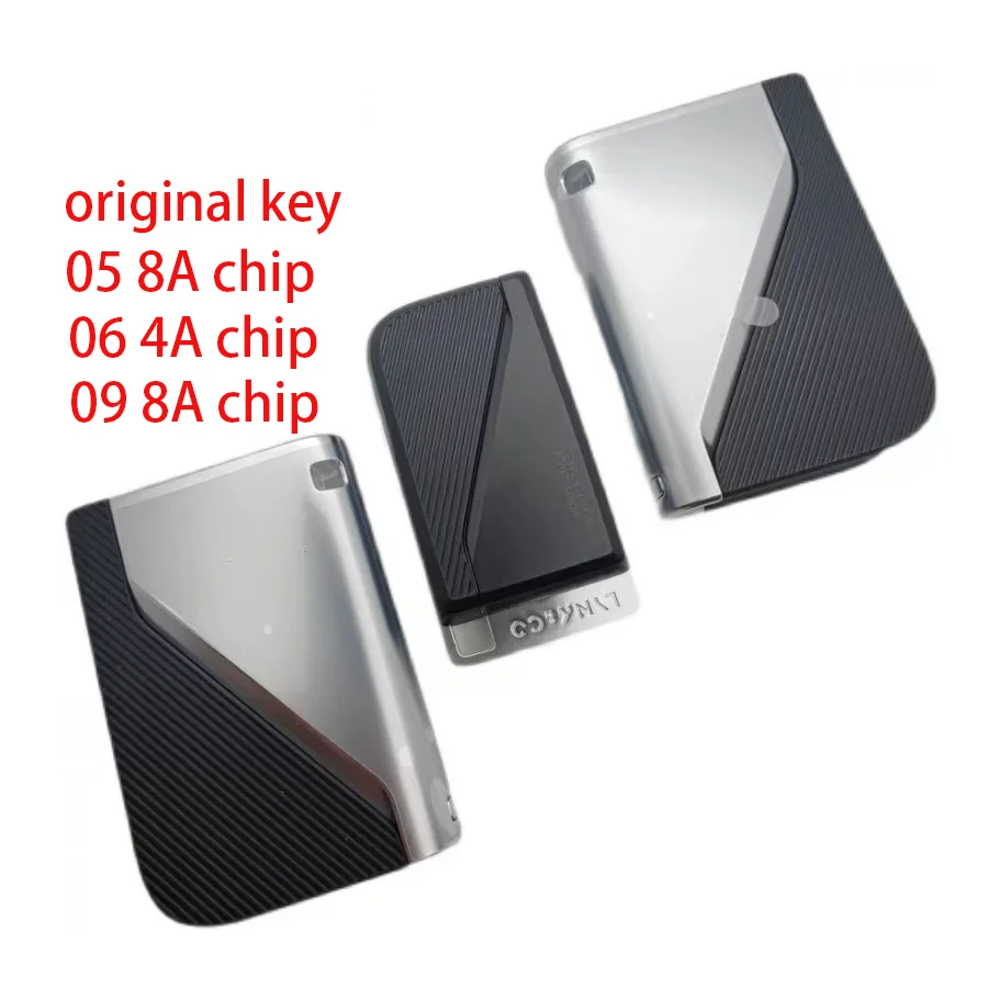 Original Car Keyless Remote Key 433Mhz for LYNK&CO 05 09 01 02 03 04 06 Lynk & Co Car Keyless Remote Key Card Full Kit