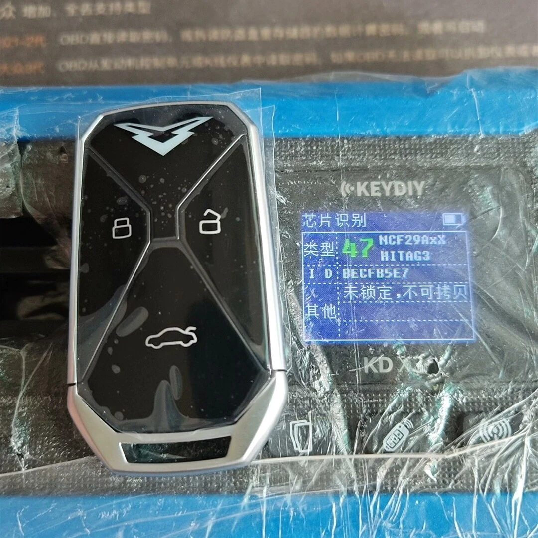 Car Smart Remote Key 433Mhz for Chery Kaiyi KYX3 Pro Cowin X3 X5 V7 KAIYI E5 Pro Fownix Car Keyless Remote Key
