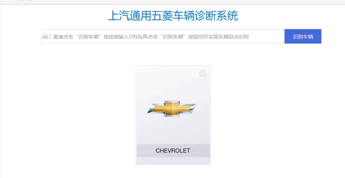 Wuling SGMW Chevrolet Diagnostic Software Online Version Support Key Programming and Online ECU Programming