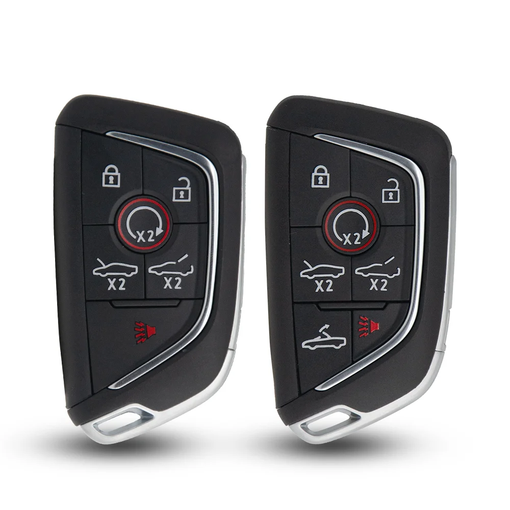 FCC YG0G20TB1 smart key shell 6/7 button for 2020-2021 Chevrolet Corvette C8 PN 13538851 13538852