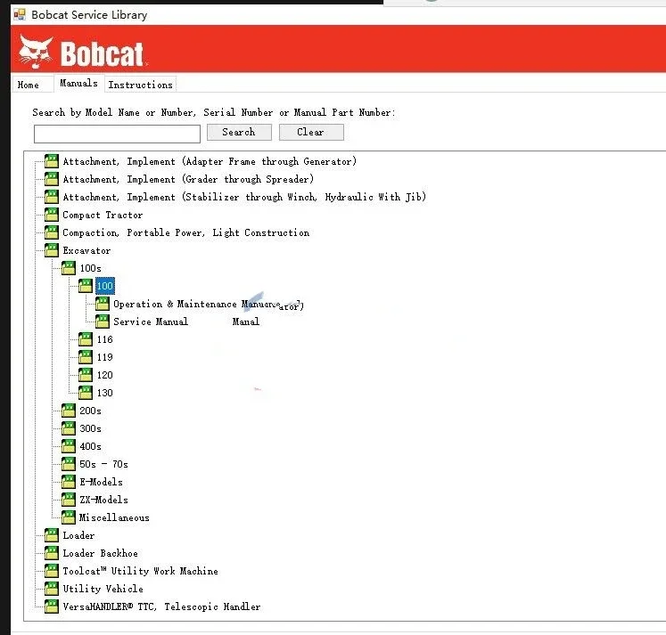 2019 Bobcat Operation Manual Maintenance Manual Repair Manual Bobcat Service Library