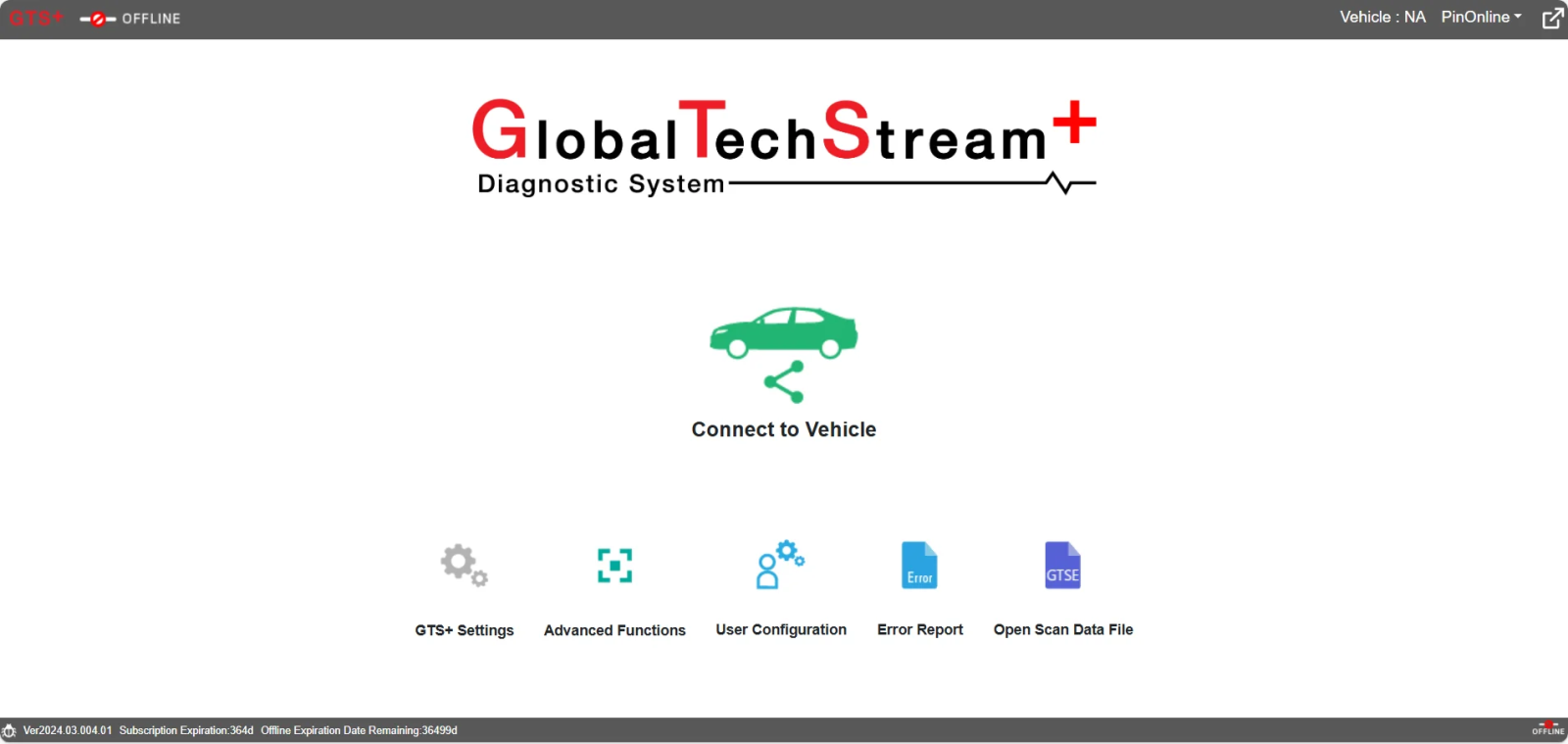 One Time Online Login Service for 2026 GTS+ Global Techstream+ Toyota/Lexus by Todesk