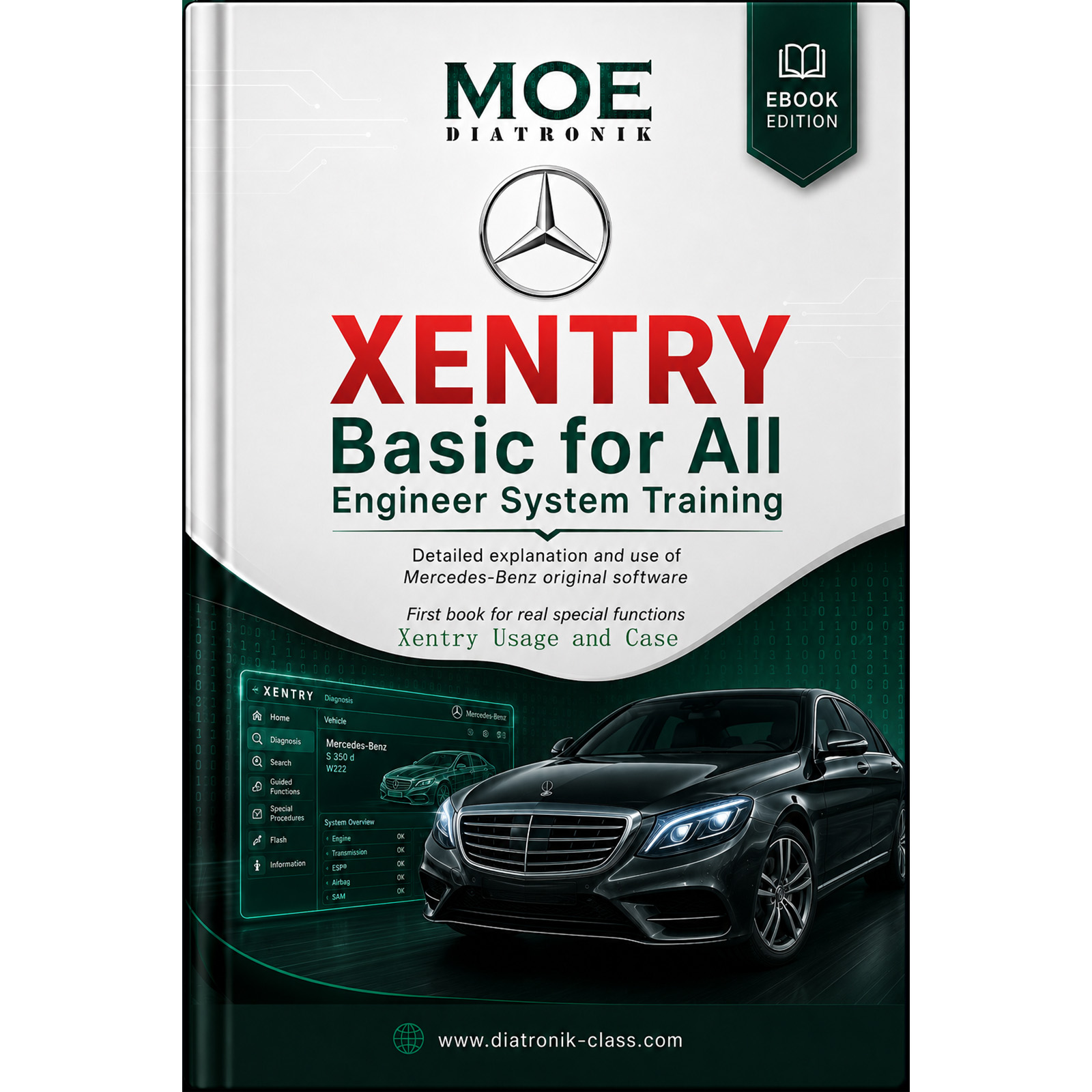 Xentry Basics for All Guide Engineer System Training Online E-Book for Use Mercedes Benz Software