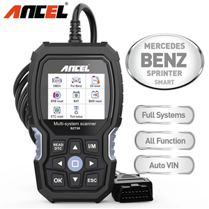 ANCEL BZ700 OBD2 Automotive Scanner for Mercedes Benz Sprinter Smart All System Car Diagnostic Tool