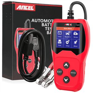 ANCEL BA201 car battery tester 220Ah 2000CCA 12V battery analyzer