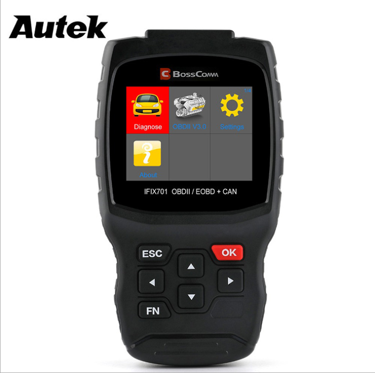 Autek IFIX701 Full System OBD2 Car Diagnostic Tool ABS SRS EPB DPF Oil Service Reset For Hyundai Toyota OBD Automotive Scanner