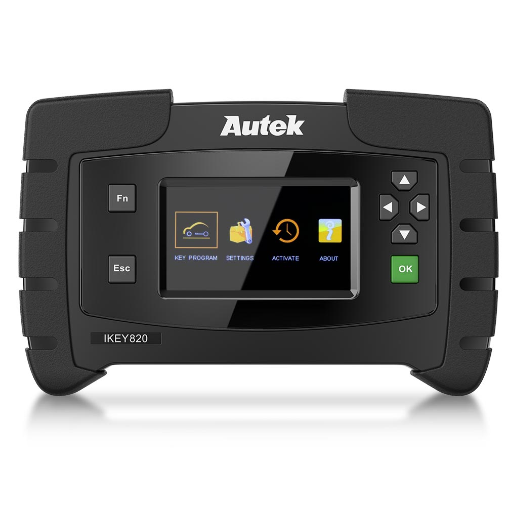 Autek IKey820 OBD2 Car Key Programmer Support All Key Lost No Token Limitation
