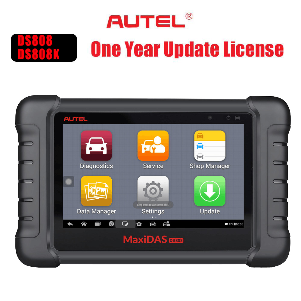 Autel Maxidas DS808/DS808K MP808/MP808K One Year Update Service (Subscription Only)