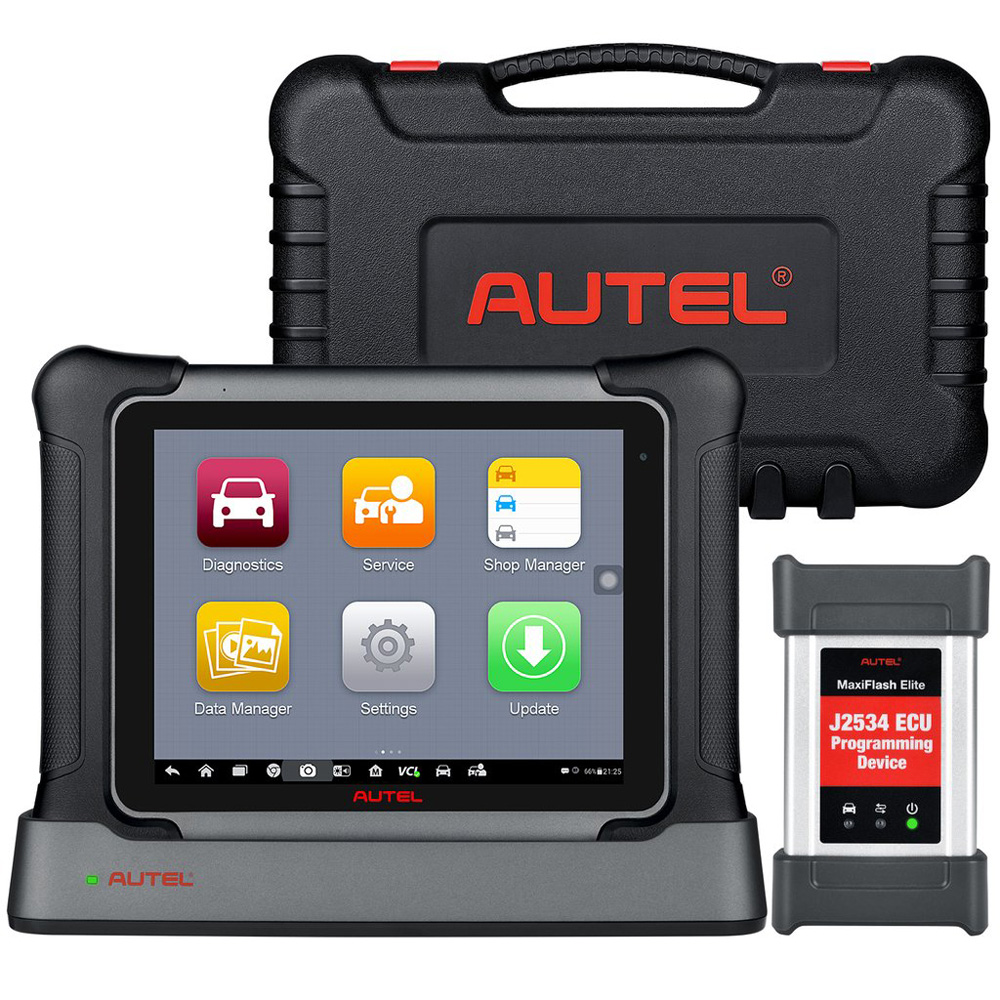 2023 Autel Maxisys Elite II OBD2 Diagnostic Scanner Tool with MaxiFlash J2534 Same Hardware as MS909 Upgraded Version of Maxisys Elite