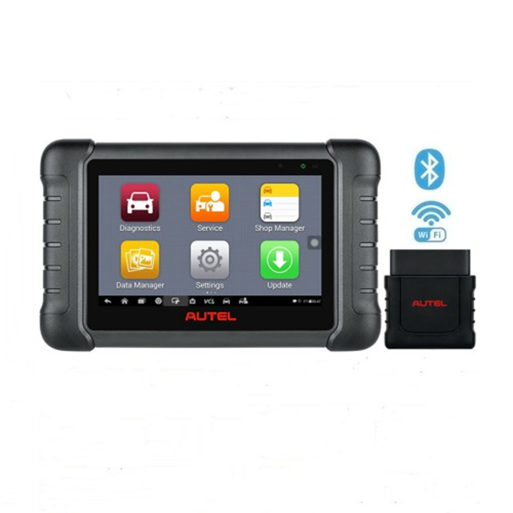 Autel MaxiPRO MP808BT Full System Diagnostic Tool with Complete OBD1 Adapters Support Wireless Upgrade Version of MP808 DS808