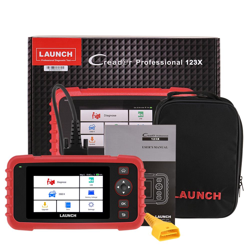 LAUNCH CRP123X OBD2 Code Reader For Engine Transmission ABS SRS Diagnostics With AutoVIN Service Lifetime Update Online