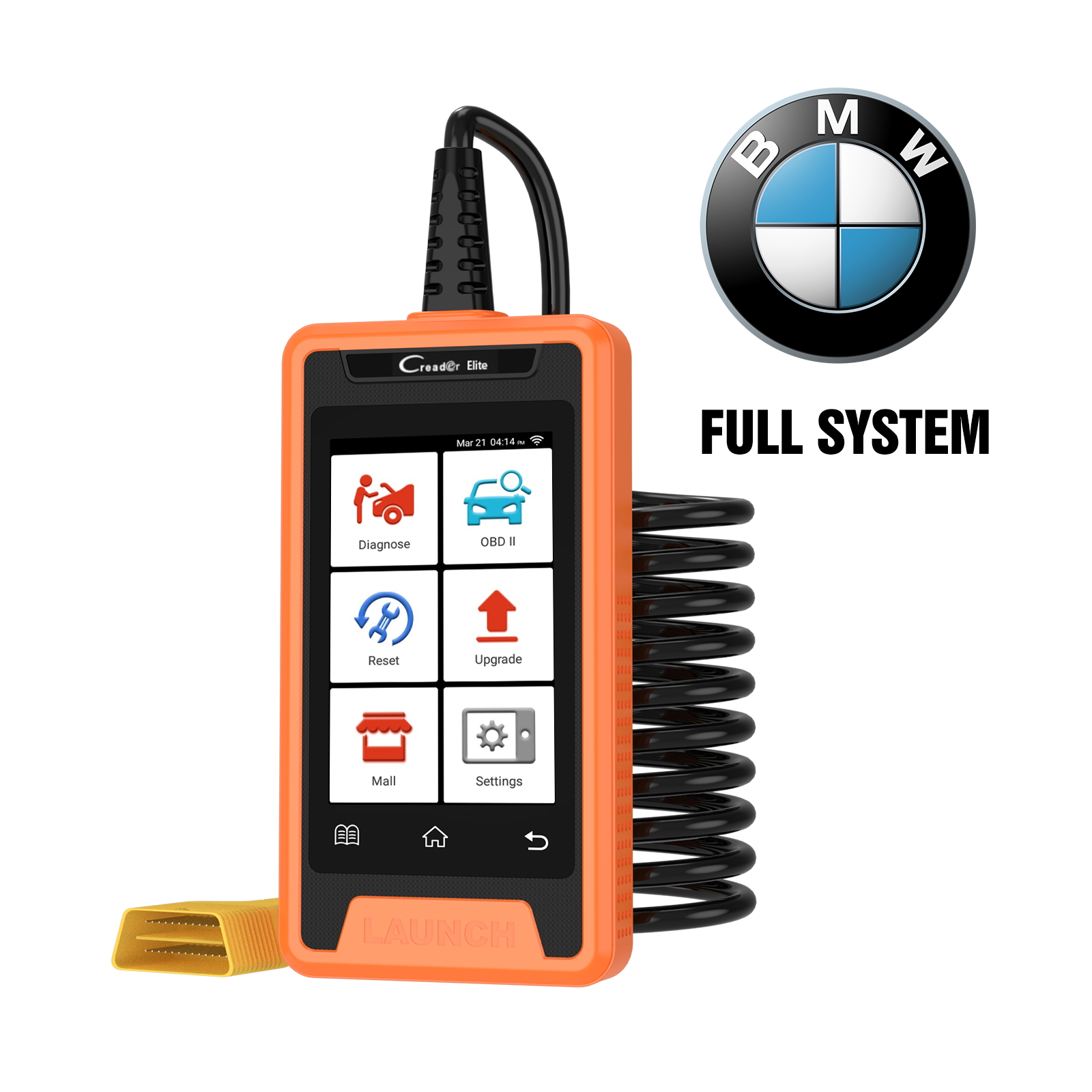 2023 Newest Launch Creader Elite For BMW Diagnostic Scan Tool with Full OBD Functions