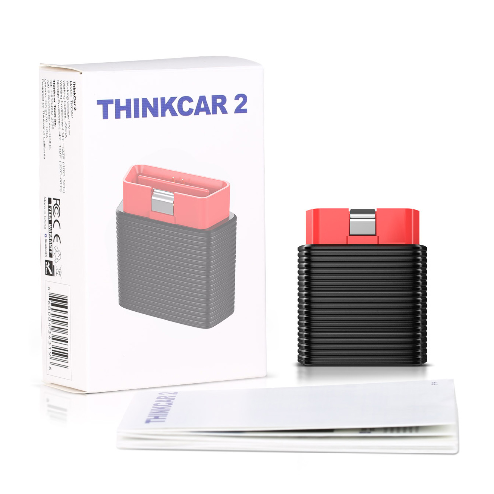 Original THINKCAR 2 ThinkDriver Bluetooth Full System OBD2 Scanner for iOS Android