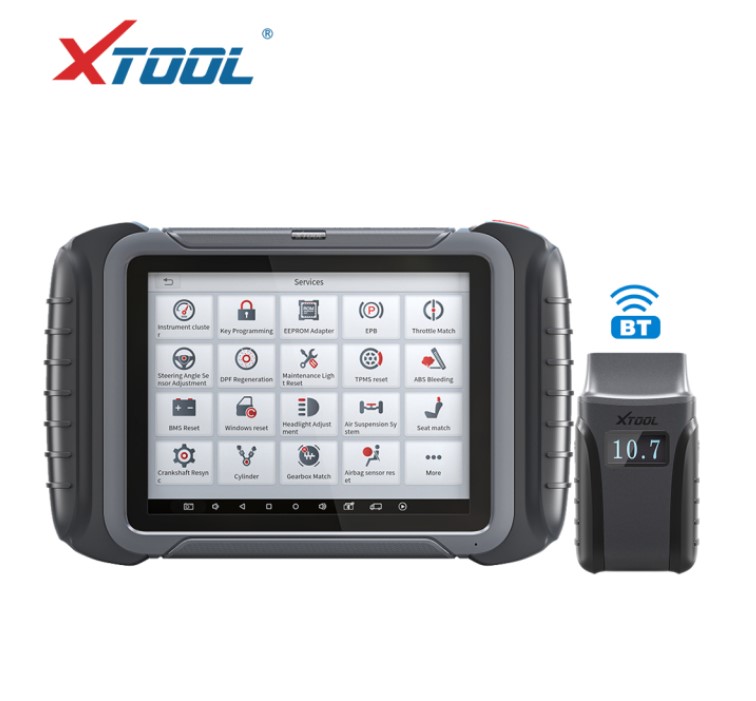 XTOOL D8 BT 2023 Newest Automotive OE All Systems Diagnostic Scanner ECU Coding 30+ Service Functions Bi-Directional Control