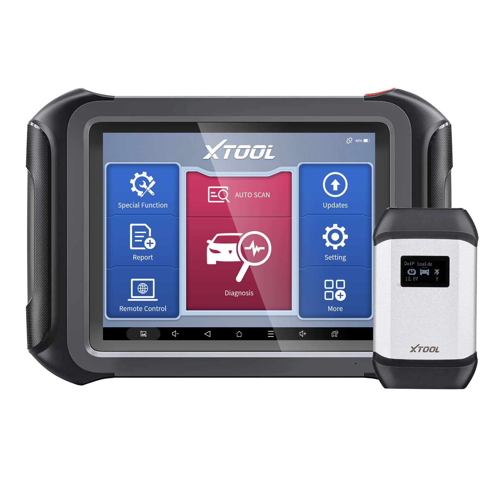XTOOL D9 PRO Full System Car Diagnostic Tool 42+Special Functions Support Doip & CAN FD ECU Coding / Programming Free Update Online