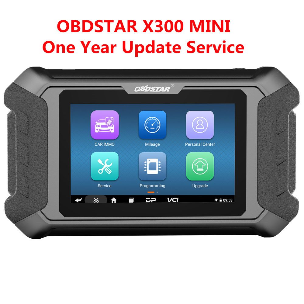 OBDSTAR X300 MINI One Year Update Service Get Free One month update Service