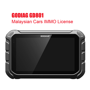 Malaysian Proton Perodua IMMO Software Authorization for GODIAG GD801 Key Programmer