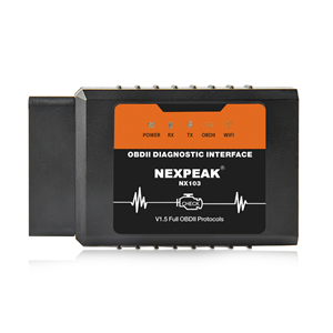 NEXPEAK NX103 ELM327 V1.5 WIFI OBD2 Scanner Car Diagnostic Tool with Pic18f25k80 Chip Code Reader for Android/IOS/Windows