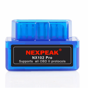 NEXPEAK ELM327 NX102 Pro OBD2 Bluetooth Adapter EML327 V1.5 Auto Scanner ELM327 V 1.5 Car Diagnostic Scanner OBDII 16Pin Diagnostic Adapter Autoscanner