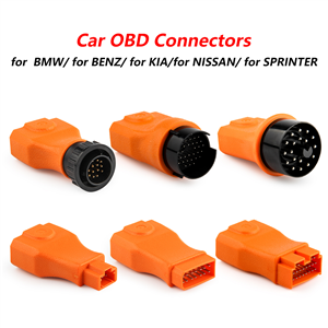 6 Pcs Car OBD Adapter For NEXPEAK K1 ULTRA OBD Connector Car OBD2 Diagnostic Connector for BMW, Mercedes Benz, Kia, Nissan, Sprinter, Honda