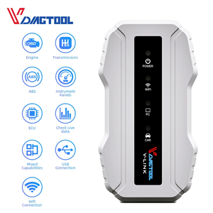 NEW VDIAGTOOL VCX HD Heavy Duty Truck Diagnostic TOOL For CAT, VOLVO, HINO, Cummins Wifi Version Truck Scanner