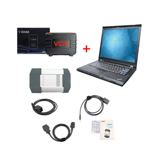 VXDIAG Multi Diagnostic Tool MB STAR C6 & BMW ICOM NEXT 2 In 1 Scanner With Latest Software Installed on Lenovo T410 Laptop ready to Use