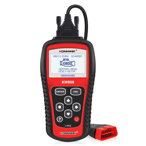 KONNWEI KW808 OBD Car Scanner OBD2 Auto Automotive Diagnostic Scanner Tool Supports CAN J1850 Engine Fualt Code Reader