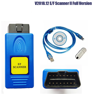 V2018.12 E/F Scanner II Full Version for BMW E/F Scanner II Diagnosis + IMMO + Mileage Correction + Coding