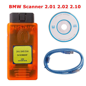 New BMW SCANNER 2.01/2.02/2.10 USB Auto Diagnostic Tool Scanner OBD2 Code Reader