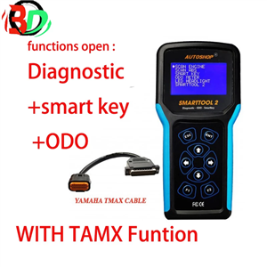 Motorcycle Scanner SMART TOOL2 Including Full System Diagnostic, Programming Smart Key ,ODO Adjust And Tmax Function